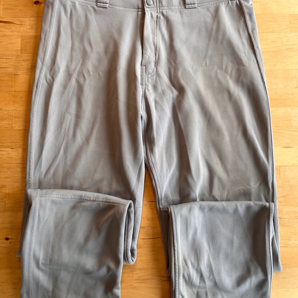 Gray Easton Baseball Pants